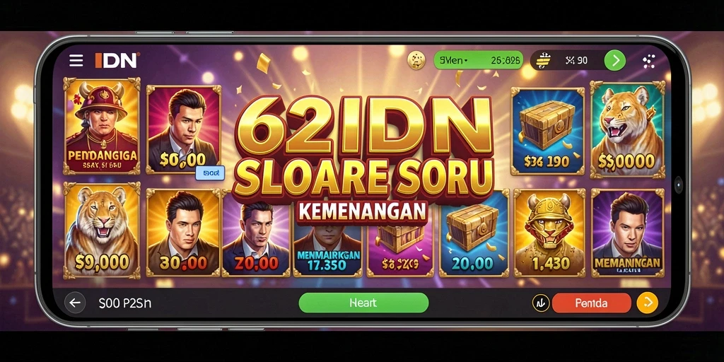 Tampilan screenshot gameplay 62IDN yang menampilkan slot yang mengasyikkan.
