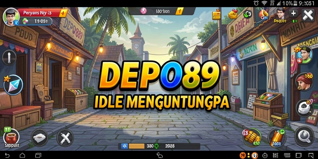 Tampilan gameplay DEPO89 yang mengasyikkan dan santai.