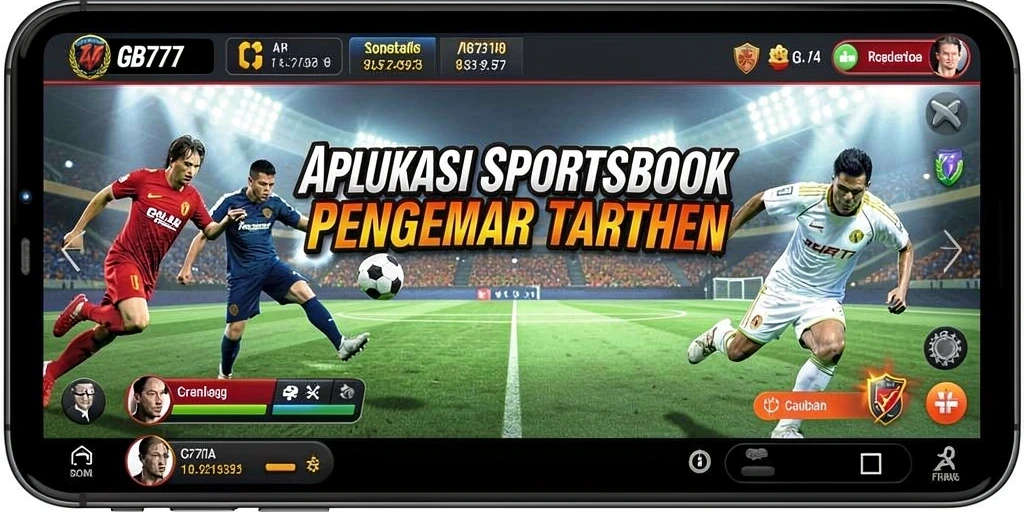 Tampilan antarmuka GB777 saat gameplay sportsbook.