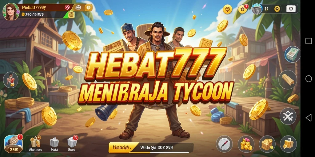 Tampilan menarik dari gameplay HEBAT777 yang mendebarkan.