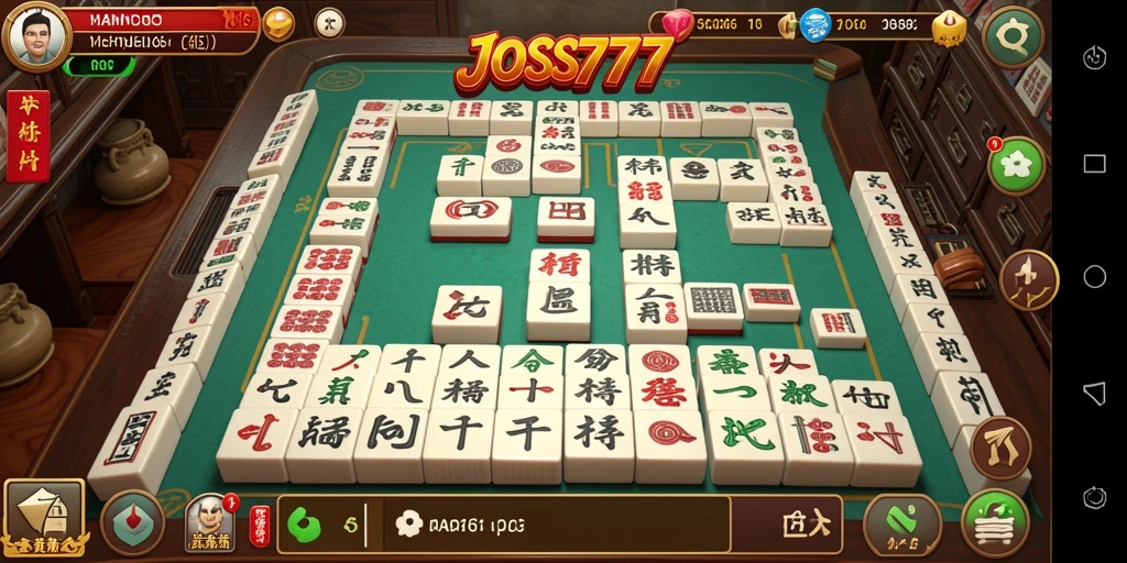Tampilan gameplay seru JOSS777 dengan efek visual menarik.