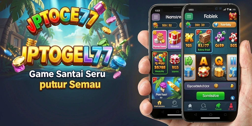 Tampilan gameplay menarik dari JPTOGEL77 dengan suasana yang santai.
