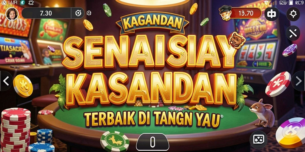 Tampilan permainan KAGANDAN yang memukau dan interaktif.