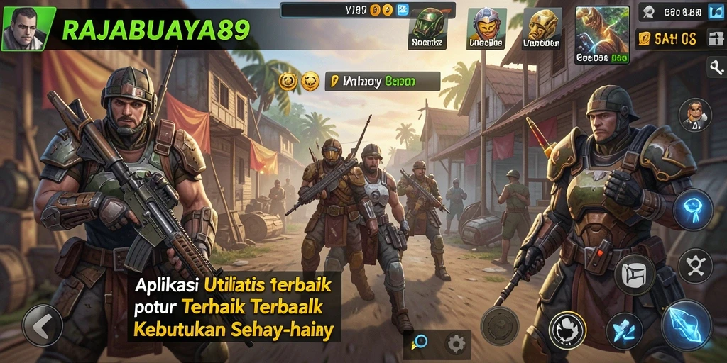 Screenshot utama RAJABUAYA89 menampilkan antarmuka aplikasi yang ramah pengguna.