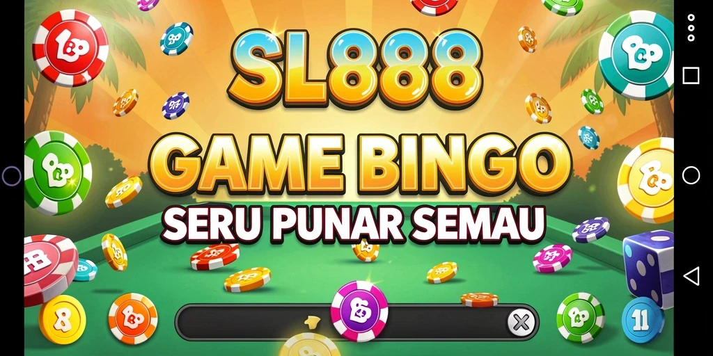 Screenshot gameplay SL888 menampilkan suasana Bingo yang seru.
