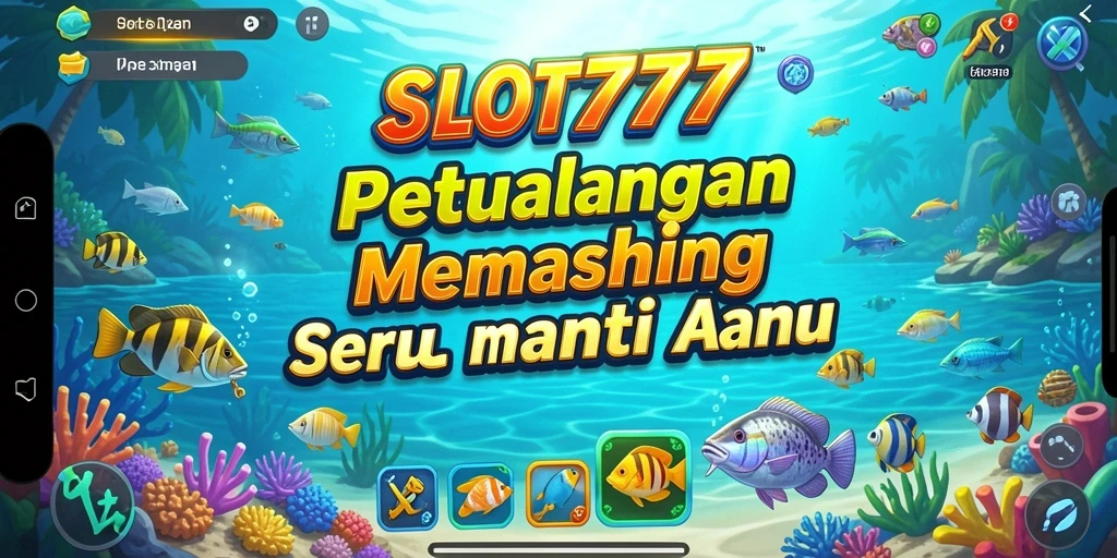 Tangkap ikan besar dengan gameplay menarik di SLOT777.