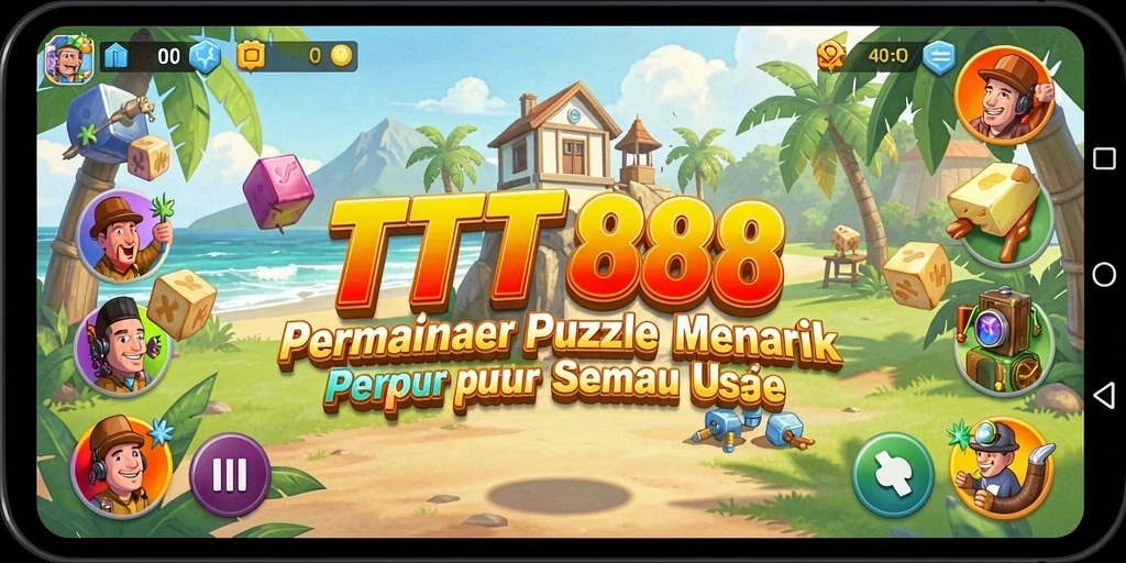 Tampilan gameplay TTT888 yang menarik dan menantang.